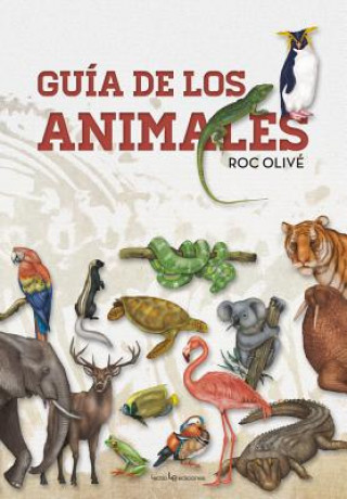 Carte GUÍA DE LOS ANIMALES ROC OLIVE