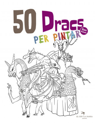 Kniha 50 dracs per pintar Juanolo
