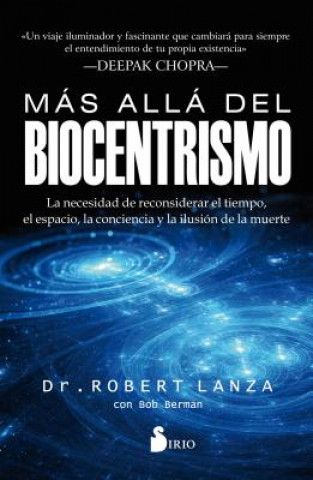 Kniha MÁS ALLÁ DEL BIOCENTRISMO ROBERT LANZA