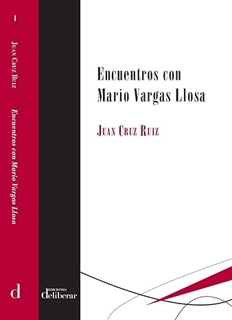 Book ENCUENTROS CON MARIO VARGAS LLOSA JUAN CRUZ RUIZ