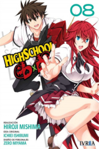 Carte HIGHSCHOOL DXD 8 HIROJI MISHIBA