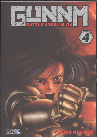 Libro GUNNM BATTLE ANGEL ALITA 4 YUKITO KISHITO