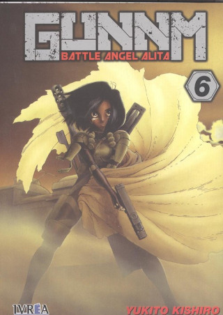 Kniha GUNNM BATTLE ANGEL ALITA 6 YUKITO KISHIRO