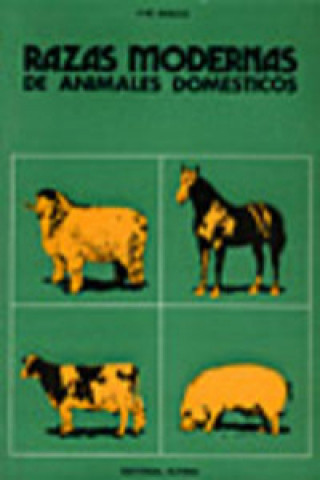 Carte RAZAS MODERNAS DE ANIMALES DOMÉSTICOS 