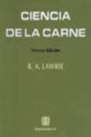 Kniha CIENCIA DE LA CARNE R. A. LAWRIE