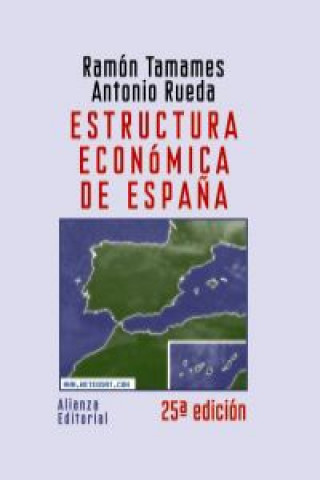 Carte Estructura económica de España RAMON TAMAMES