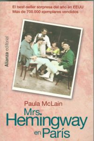 Kniha Mrs. Hemingway en París PAULA MCLAIN