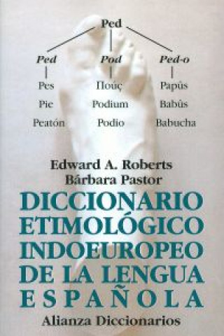 Kniha Diccionario etimológico indoeuropeo de la lengua española EDWARD ROBERTS