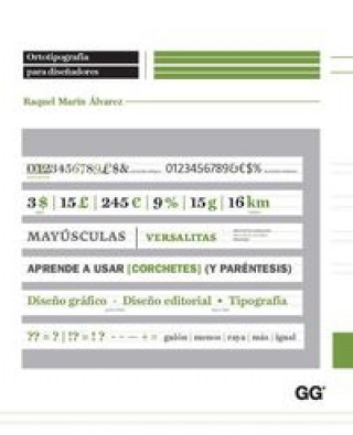 Könyv Ortotipografía para diseñadores RAQUEL MARTIN ALVAREZ