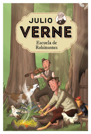 Kniha ESCUELA DE ROBINSONES JULIO VERNE