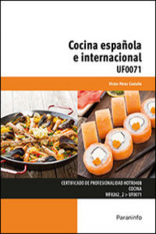 Book Cocina española e internacional VICTOR PEREZ CASTAÑO