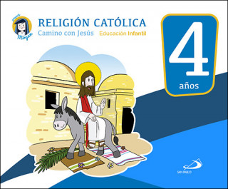 Carte Camino con Jesús 4 años. Proyecto Miryam 2017 