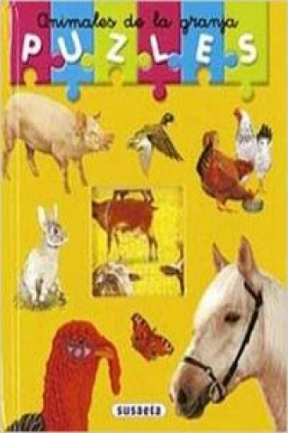 Libro Animales de la granja (Mi primer libro de puzles) 