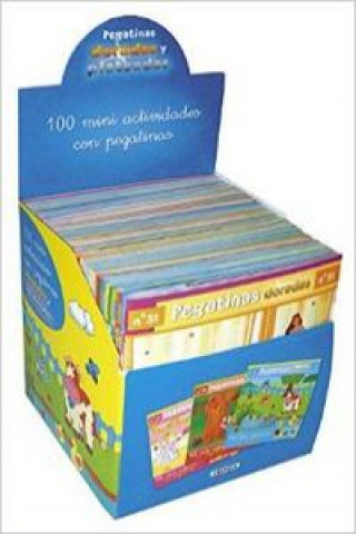 Kniha 100 Mini actividades con pegatinas (surtidos) Susaeta
