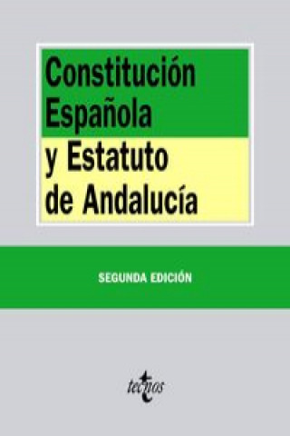 Kniha Construcción española y estatuto de Andalucía 