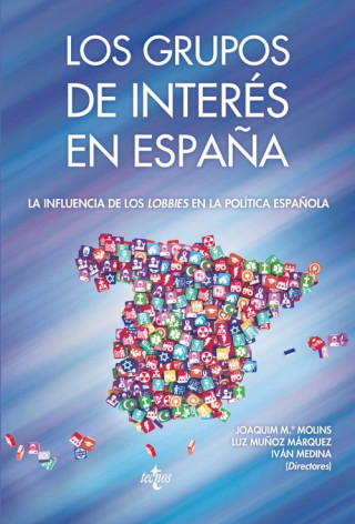 Carte LOS GRUPOS DE INTERS EN ESPAÑA 