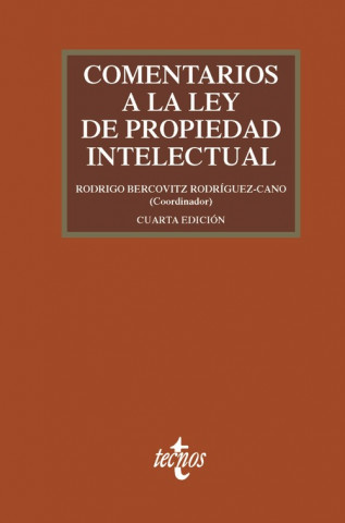 Könyv COMENTARIOS A LA LEY DE PROPIEDAD INTELECTUAL 
