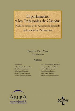 Kniha EL PARLAMENTO Y LOS TRIBUNALES DE CUENTAS 