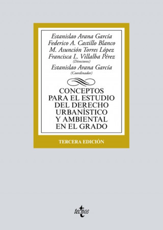 Kniha CONCEPTOS PARA ESTUDIO DEL DERECHO URBANÍSTICO Y AMBIENTAL EN EL GRADO 