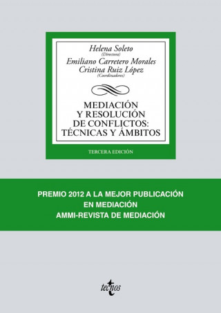 Kniha MEDIACIÓN Y RESOLUCIÓN DE CONFLICTOS:TÈCNICAS Y ÁMBITOS 