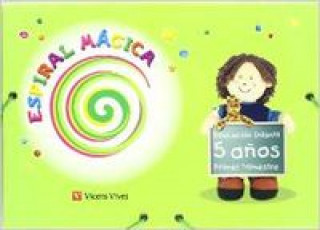 Könyv (10).ESPIRAL MAGICA 5 AÑOS (1O.TRIMESTRE)/INFANTIL RUIZ
