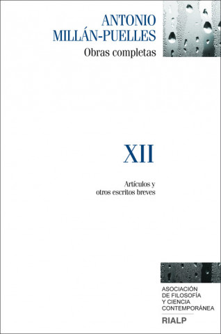 Книга OBRAS COMPLETAS XII ANTONIO MILLAN-PUELLES