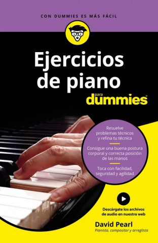 Knjiga EJERCICIOS DE PIANO PARA DUMMIES DAVID PEARL