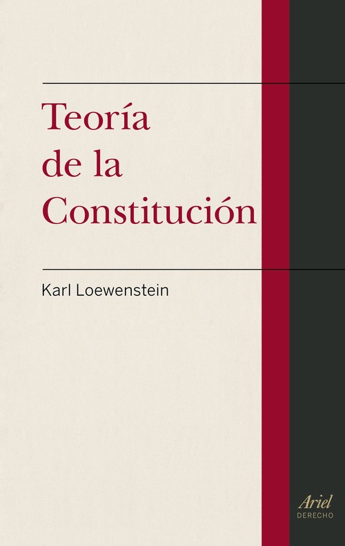 Könyv TEORÍA DE LA CONSTIUCIÓN KARL LOEWENSTEIN