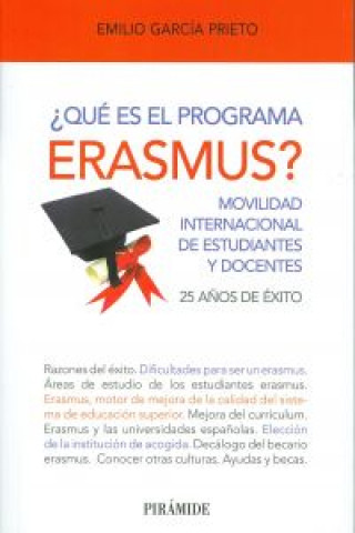 Buch ¿Que es el programa Erasmus? EMILIO GARCIA PRIETO