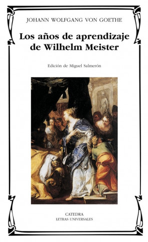 Carte Los años de aprendizaje de Wilhelm Meister GOETHE
