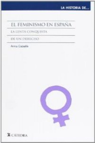 Книга El femenismo en España ANNA CABALLE