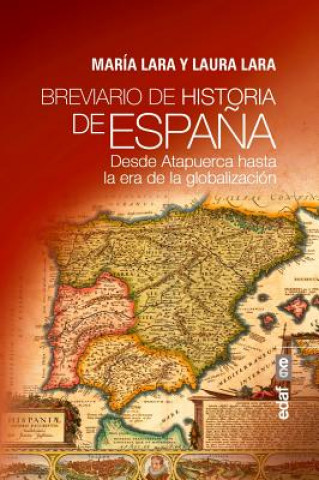 Carte BREVIARIO DE HISTORIA DE ESPAÑA MARIA LARA