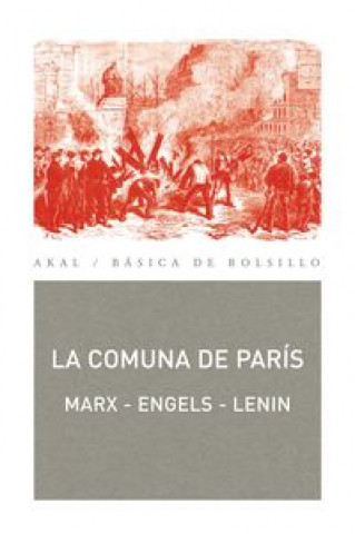 Carte La comuna de París MARX-ENGELS-LENIN