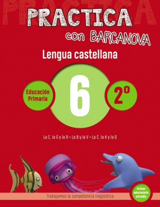 Carte CUADERNO LENGUA 6 2ºPRIMARIA PRACTICA 