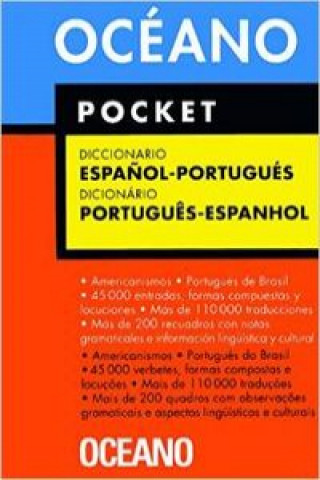 Kniha Océano Pocket. Diccionario Español-Portugués / Português-Espanhol 