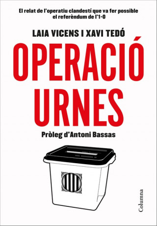 Boek Operació urnes XAVIER TEDO GRATACOS