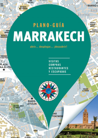 Knjiga MARRAKECH - PLANO-GUIA (2018) Autores Gallimard