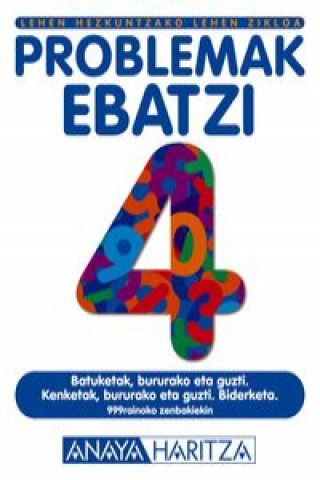 Kniha Problemak Ebatzi 4. HERNANDEZ MIGUEL