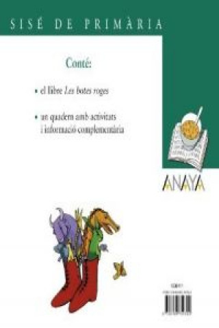 Knjiga Botes roges. Blister tres sopes Anaya Infantil y Juvenil
