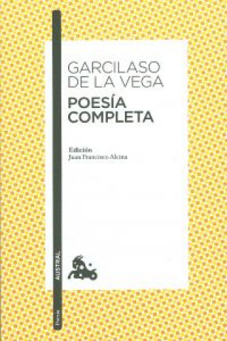 Kniha Poesía completa GARCILASO DE LA VEGA