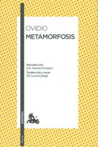 Kniha Metamorfosis OVIDIO