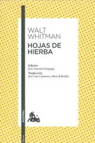 Książka Hojas de hierba WALT WHITMAN