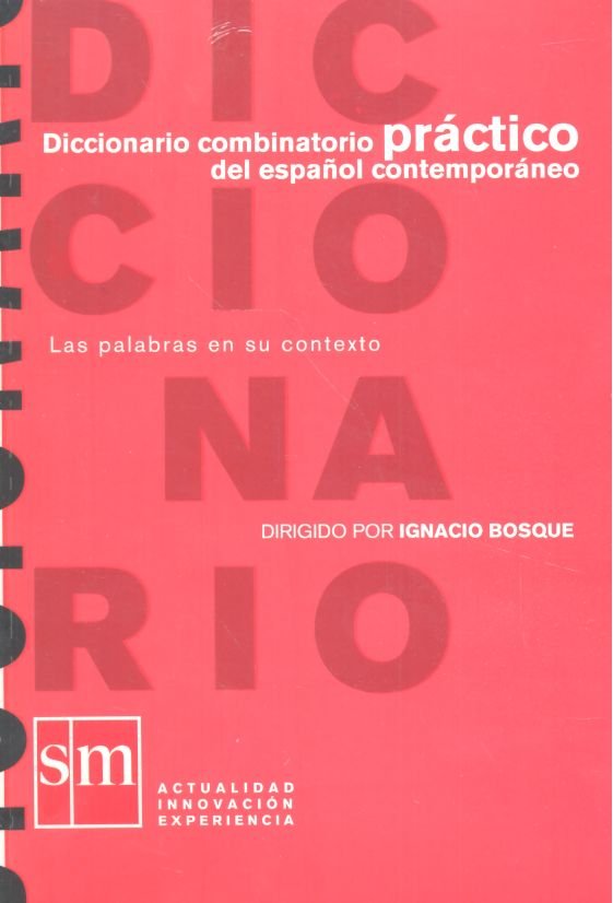 Knjiga Dicc.practico combinatorio español contemporaneo 
