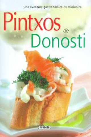 Kniha Pintxos de Donosti 
