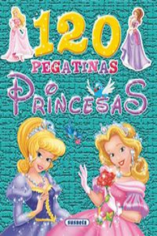 Knjiga 120 pegatinas princesas 