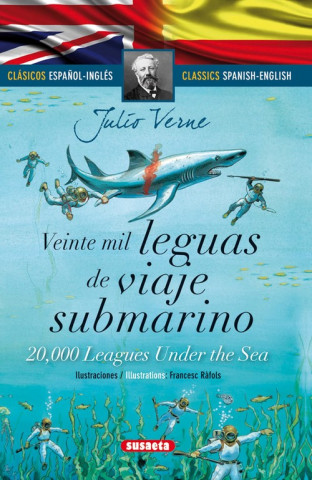 Carte Veinte mil leguas viaje submarino JULIO VERNE