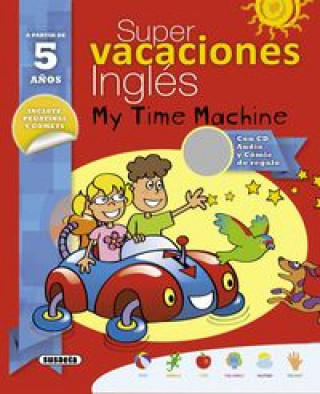 Книга Super vacaciones inglés 5 años 