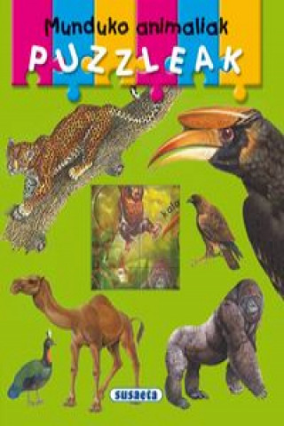 Könyv Munduko animaliak puzzleak 