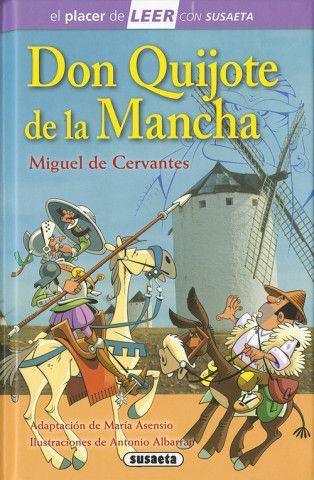 Carte Don Quijote de la Mancha MIGUEL DE CERVANTES