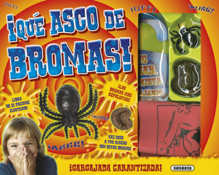 Knjiga ¡Qué asco de bromas! Susaeta